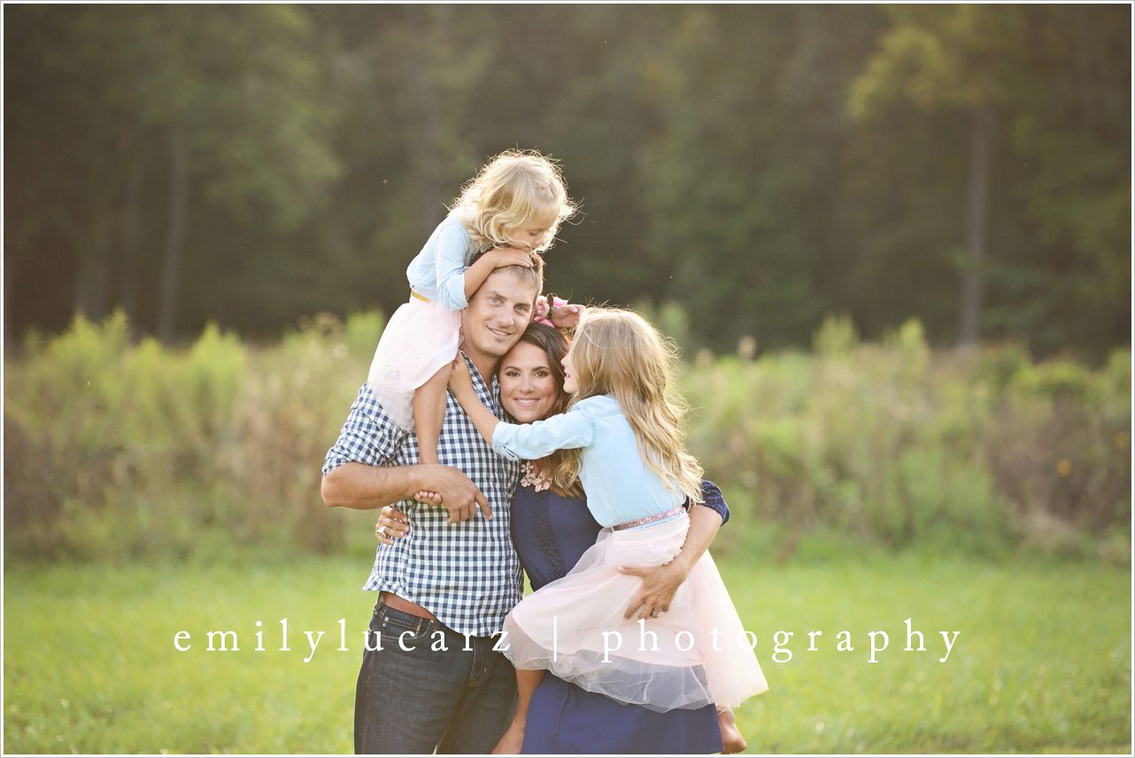 Family photo session in St. Louis Missouri