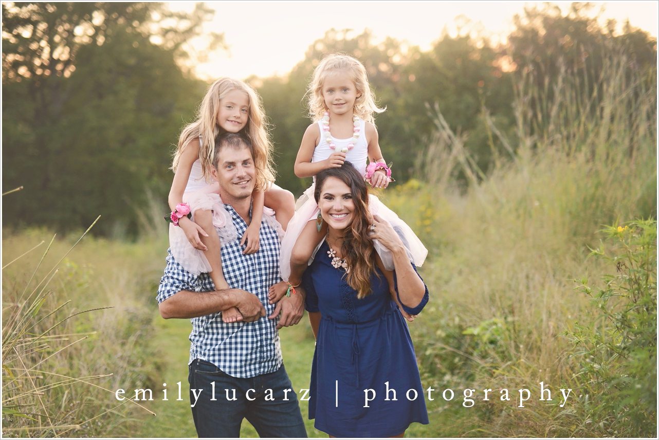 Family photo session in St. Louis Missouri