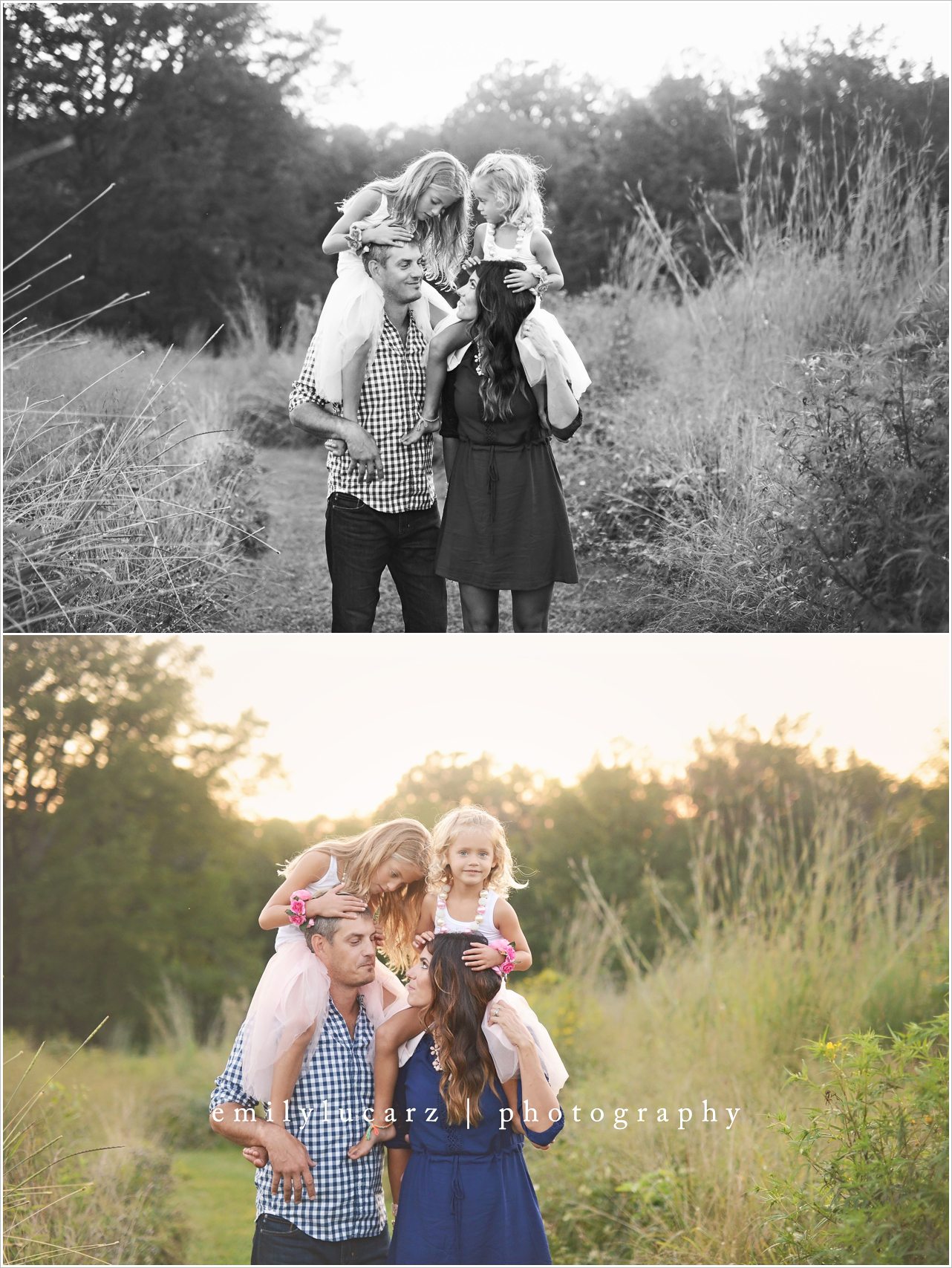 Family photo session in St. Louis Missouri