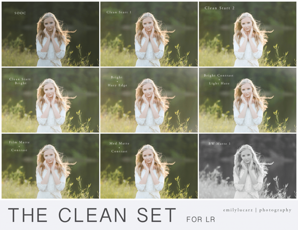 Clean Lightroom Presets