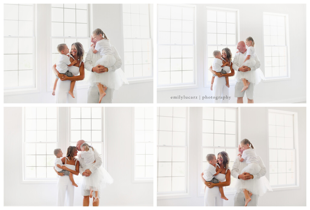 white photography studio, lifestyle photography