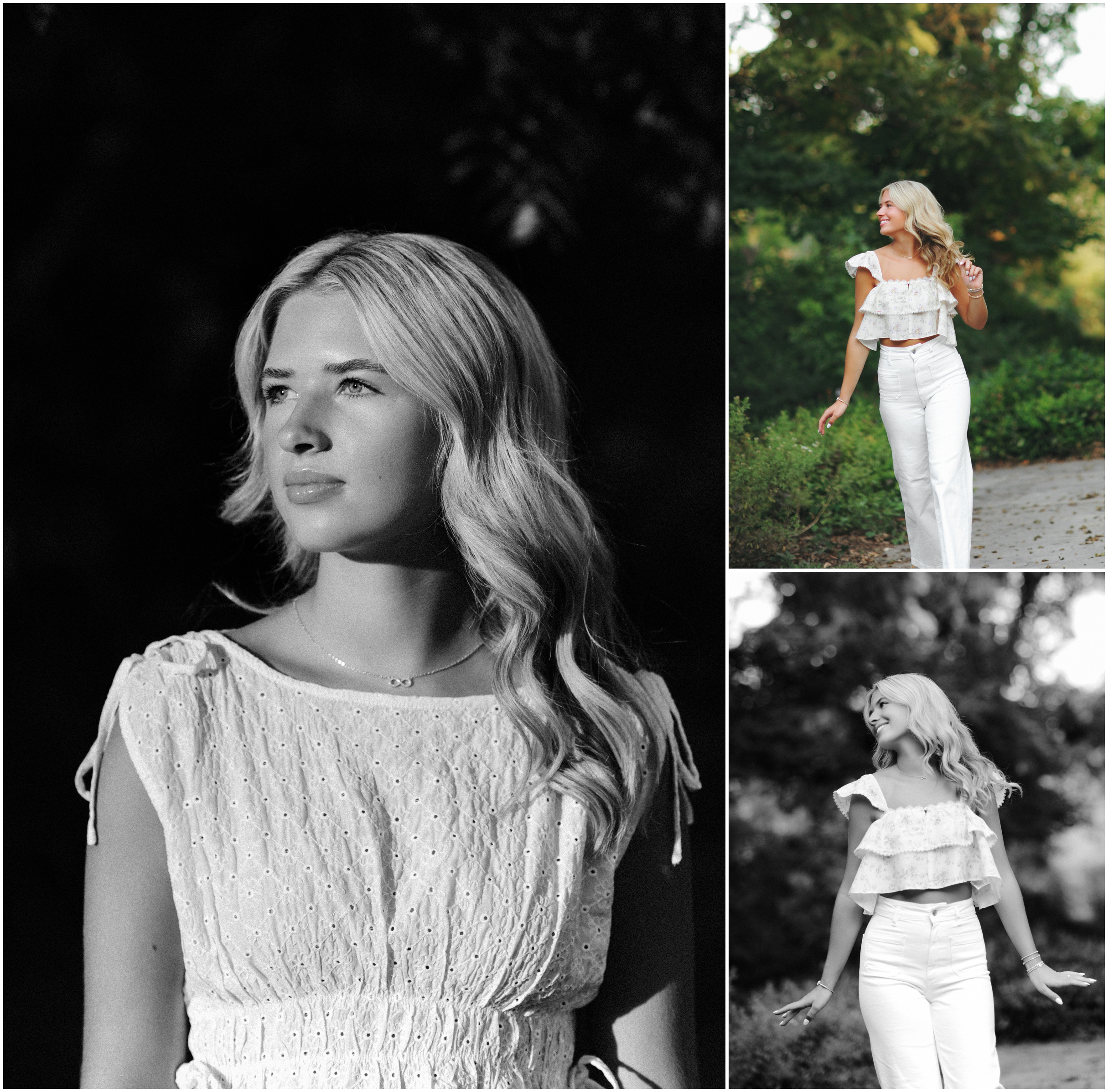 black and white film photo girl 